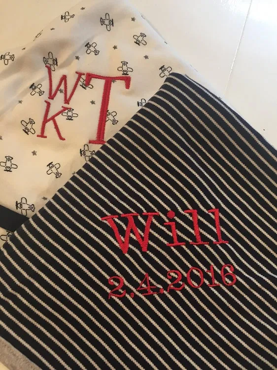 Custom Monogram With Motif