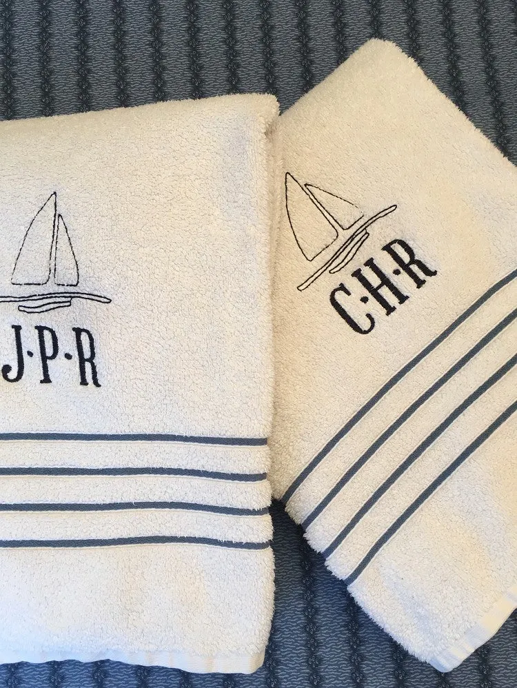 Custom Monogram With Motif