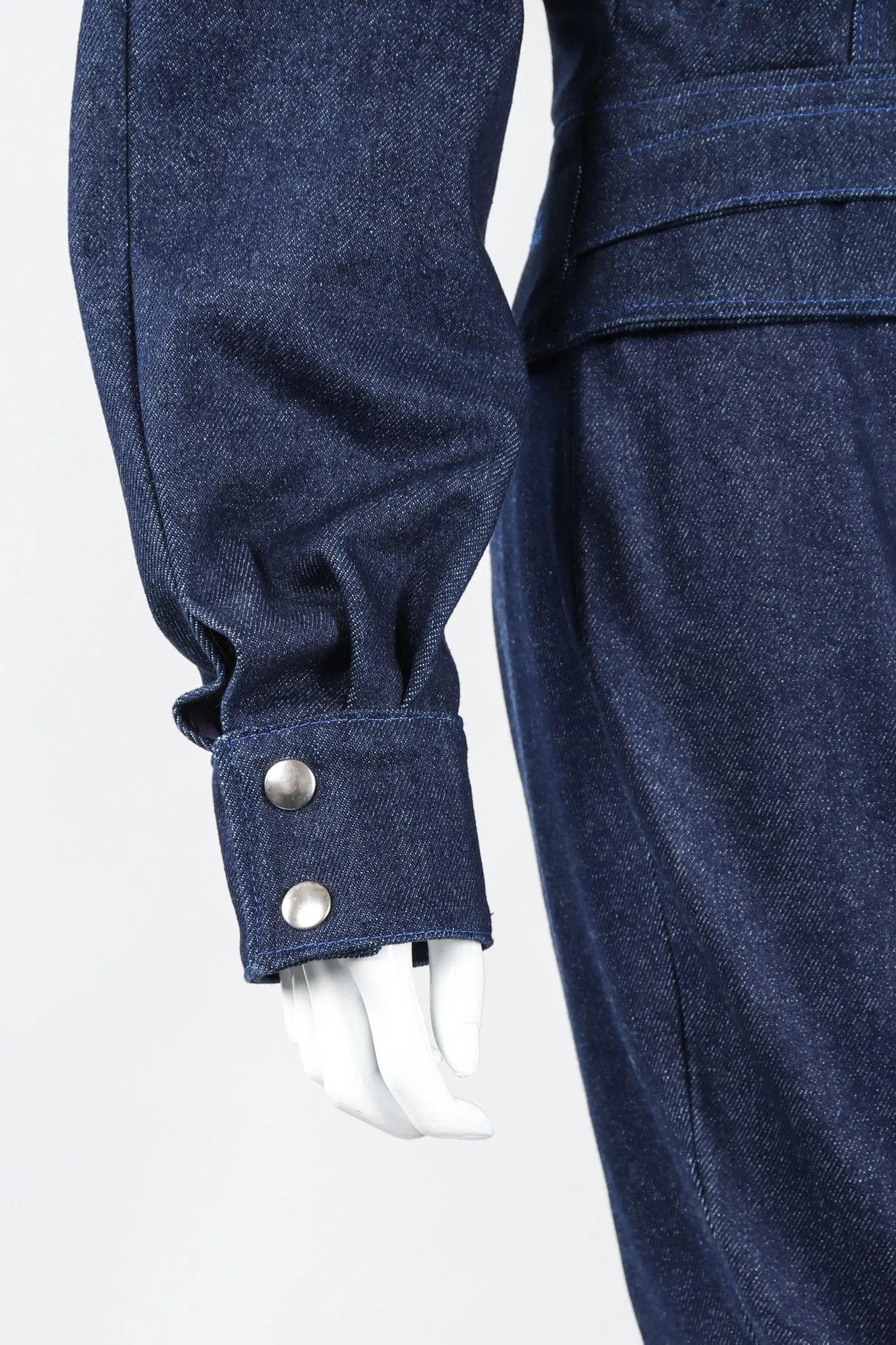 Denim Appliqué Moto Set