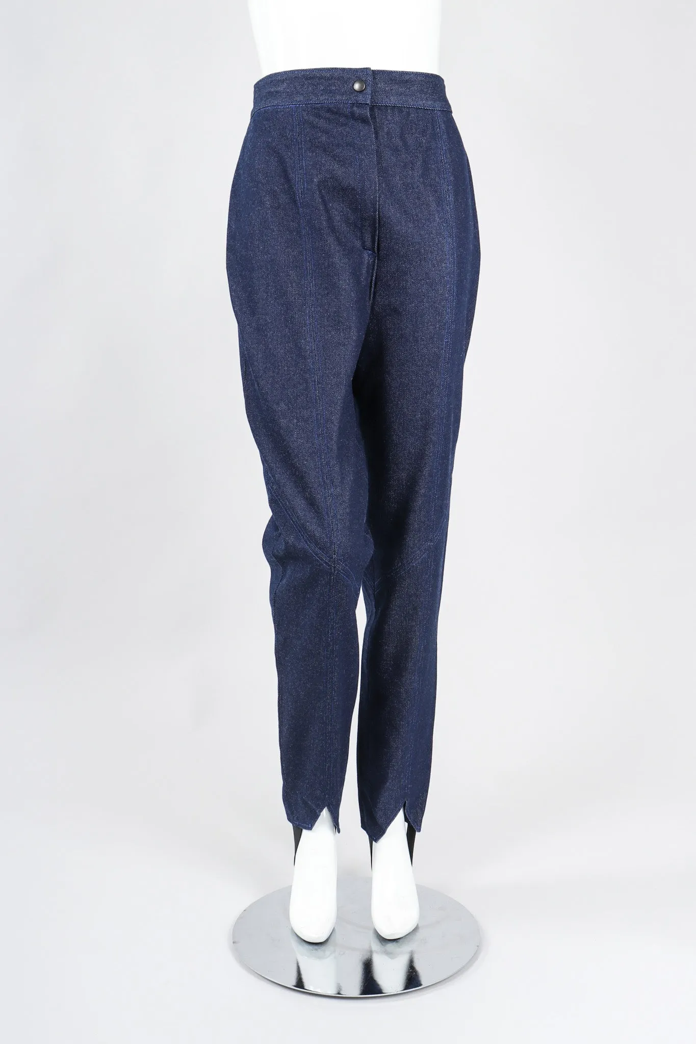 Denim Appliqué Moto Set