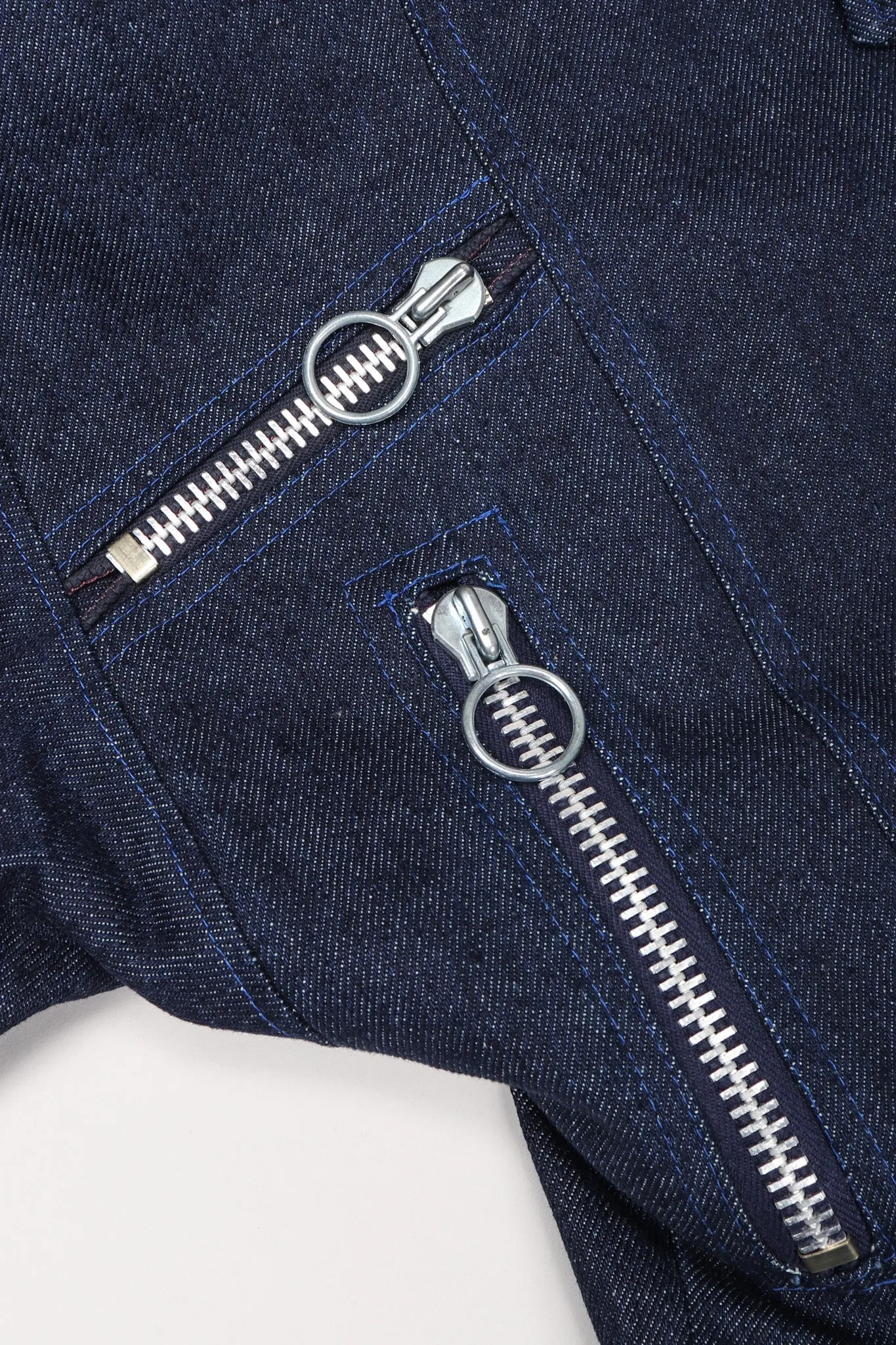 Denim Appliqué Moto Set