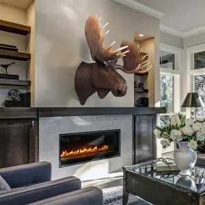 Design Toscano- North American Majestic Moose Trophy Head Wall Sculpture