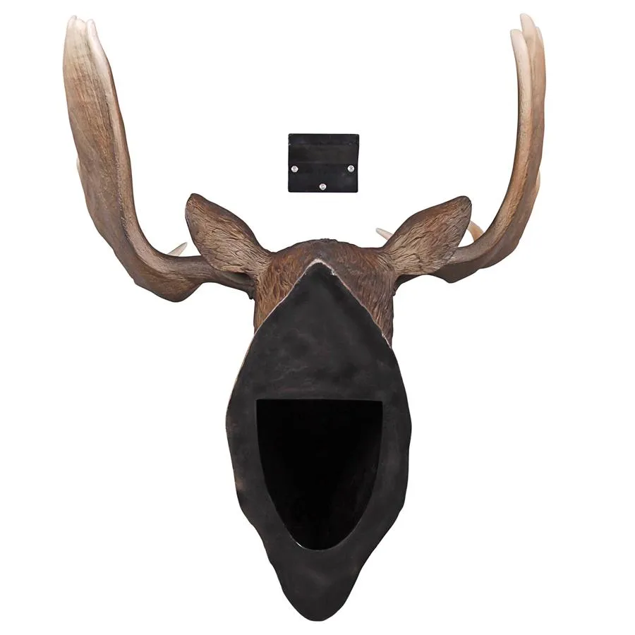 Design Toscano- North American Majestic Moose Trophy Head Wall Sculpture