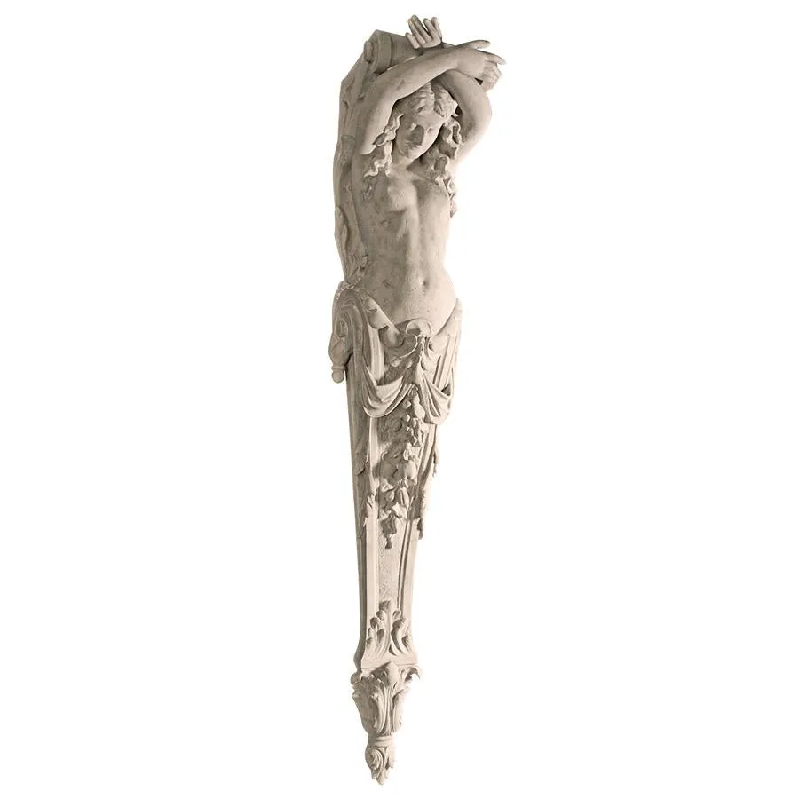 Design Toscano- The Grand Boulevard, 9th Arrondissement Architectural Pilaster Wall Sculpture: Grande