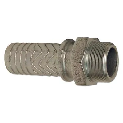 Dixon Valve Boss Stems, 4 in (NPT) Male, Malleable Iron, MS46