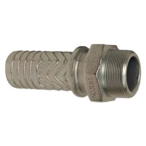 Dixon Valve Boss Stems, 4 in (NPT) Male, Malleable Iron, MS46