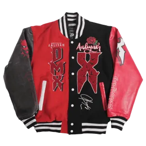 DMX AALIYAH BACK IN ONE PIECE VARSITY JACKET