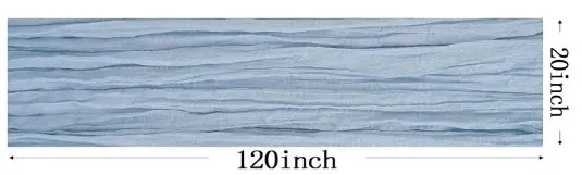 Dusty Blue Cheesecloth Table Runner
