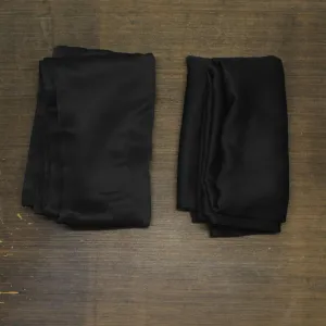 Eclipse Light-Filtering Rod Pocket Set of 2 Curtain Panel Black 52" x 108"