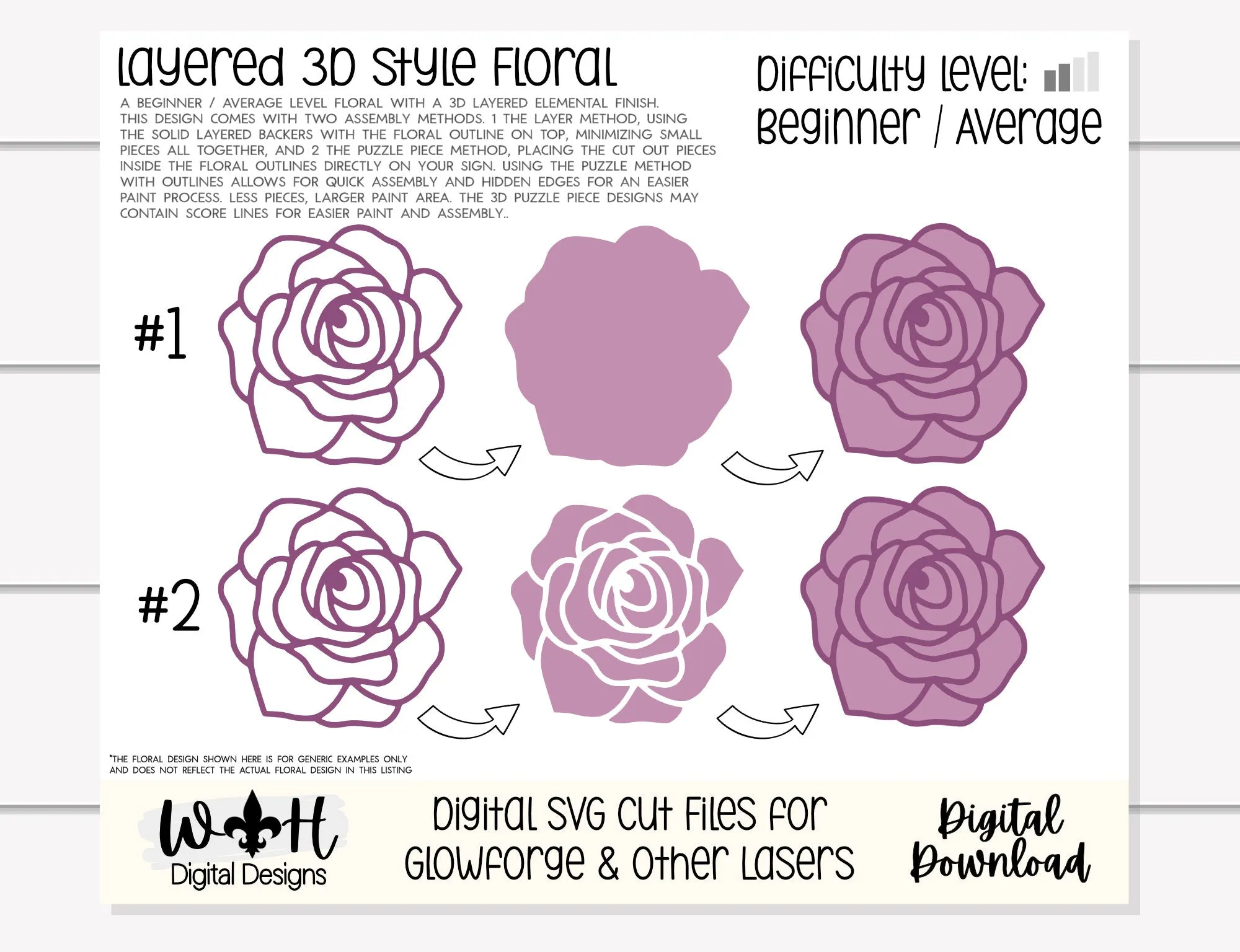 Eerie Eyeball Roses Halloween Door Hanger Round - Seasonal Sign Making Floral and DIY Kits - Cut File For Glowforge Laser - Digital SVG File
