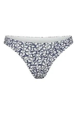 Eighties High-Cut Bikini Bottom In Infinity Floral Print
