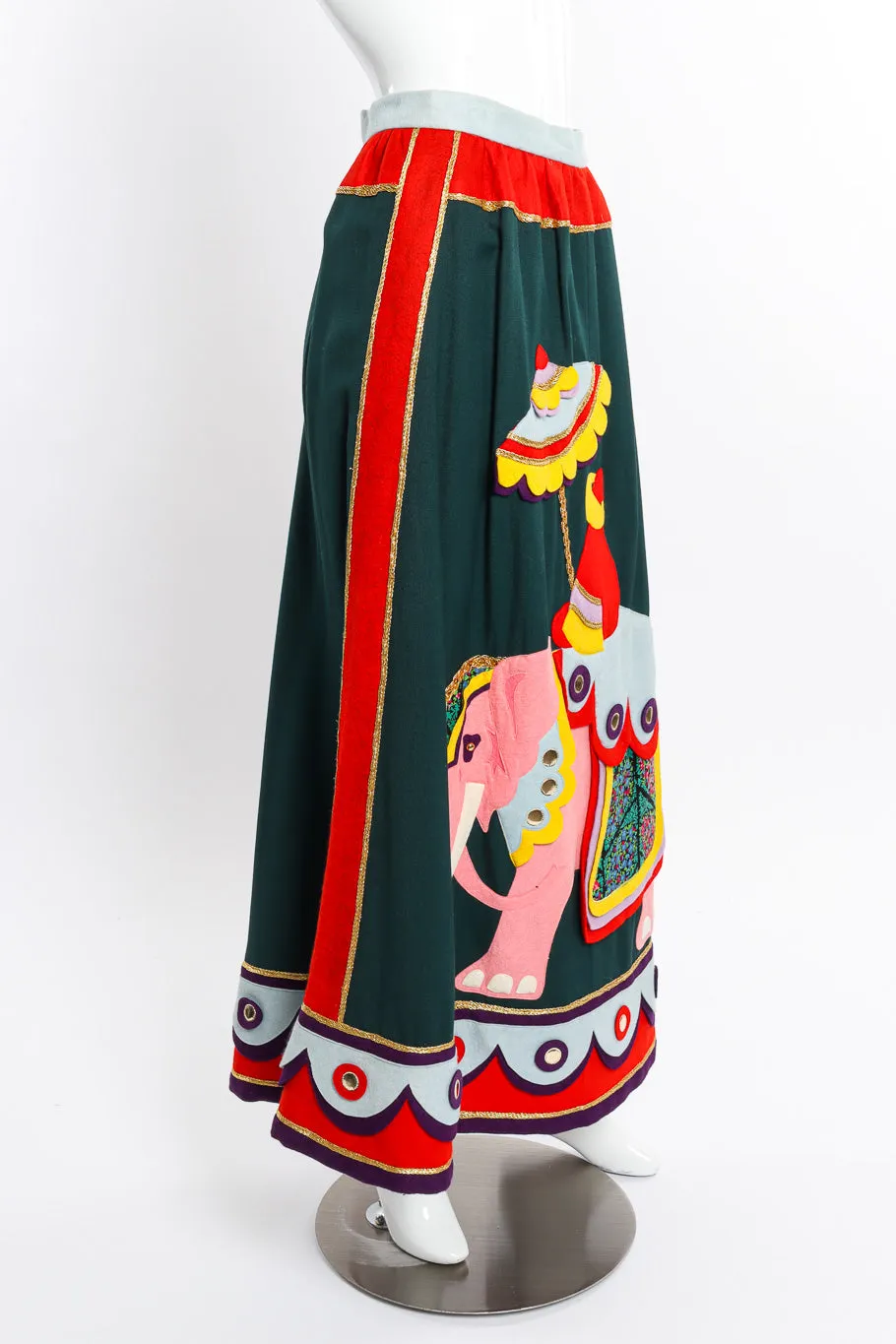 Elephant Maxi Skirt