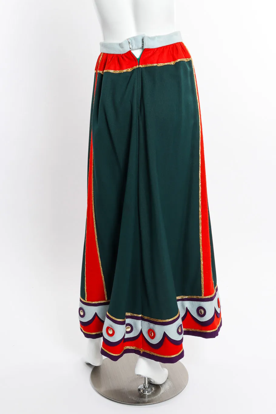 Elephant Maxi Skirt