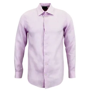 Emporio Armani - Linen Shirt in Light Pink