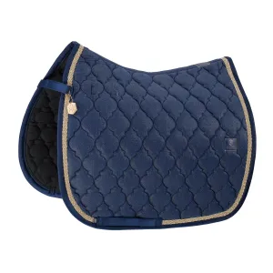 Eskadron Heritage True blue cotton glitter saddlepad