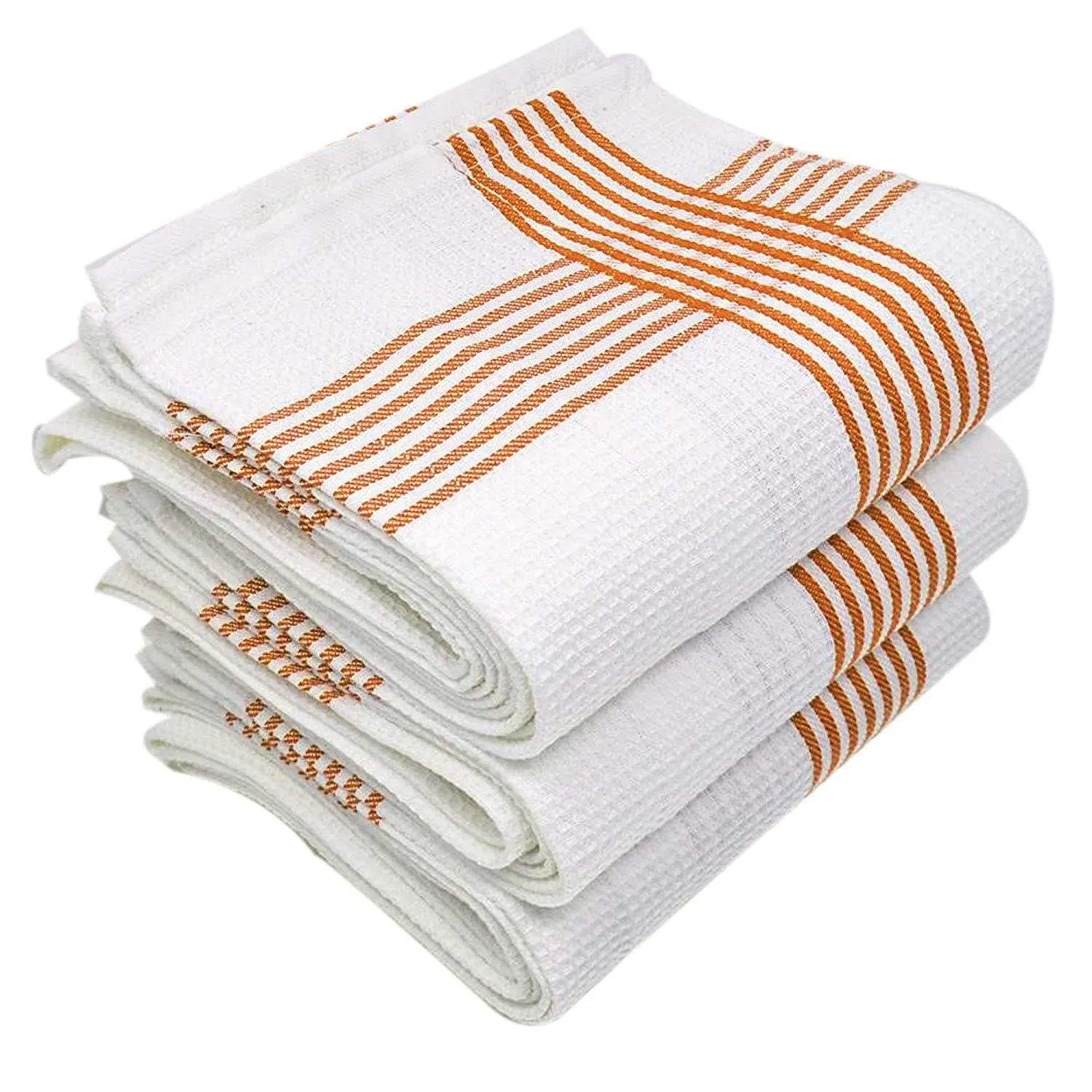 Everest Waffle Weave Cotton Kitchen Towels – Premium Absorbent Dish Cloths