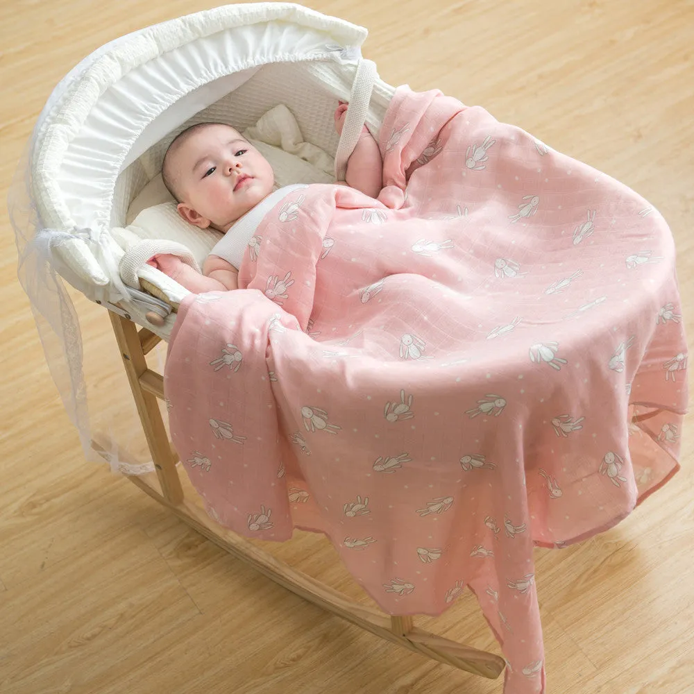 Extra Large Bunny Bamboo Muslin