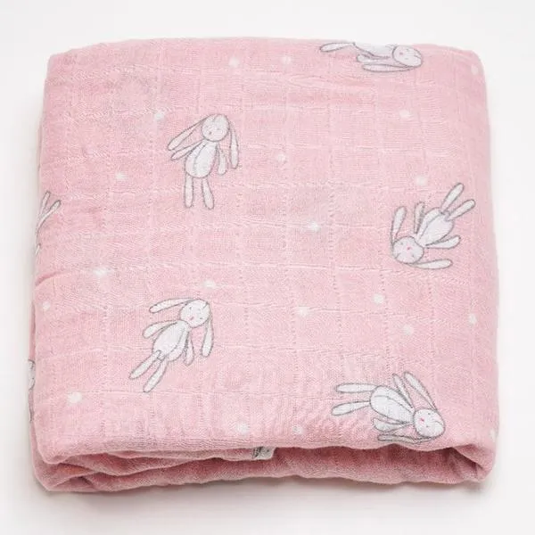 Extra Large Bunny Bamboo Muslin