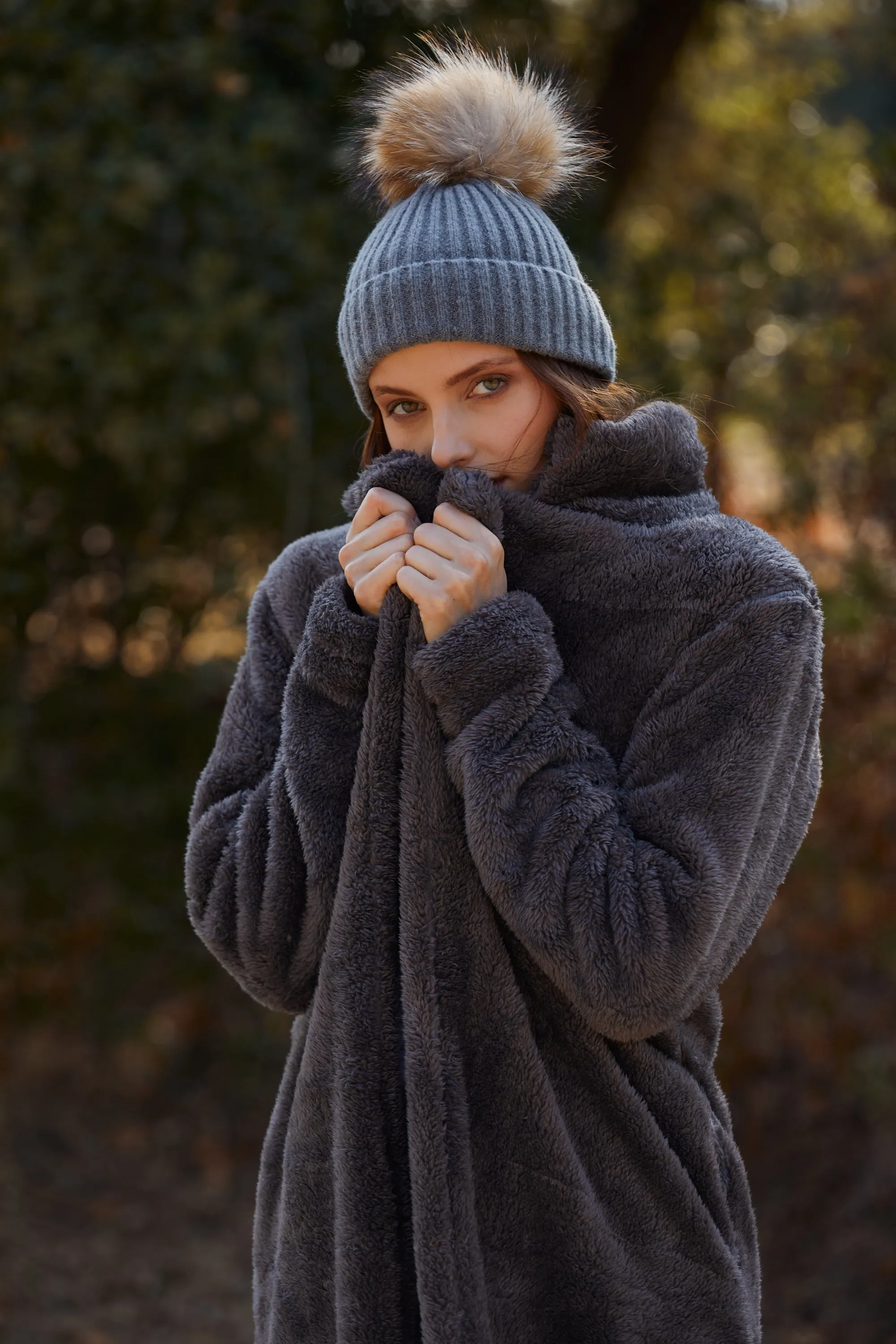 Fallon Hat - Charcoal Grey