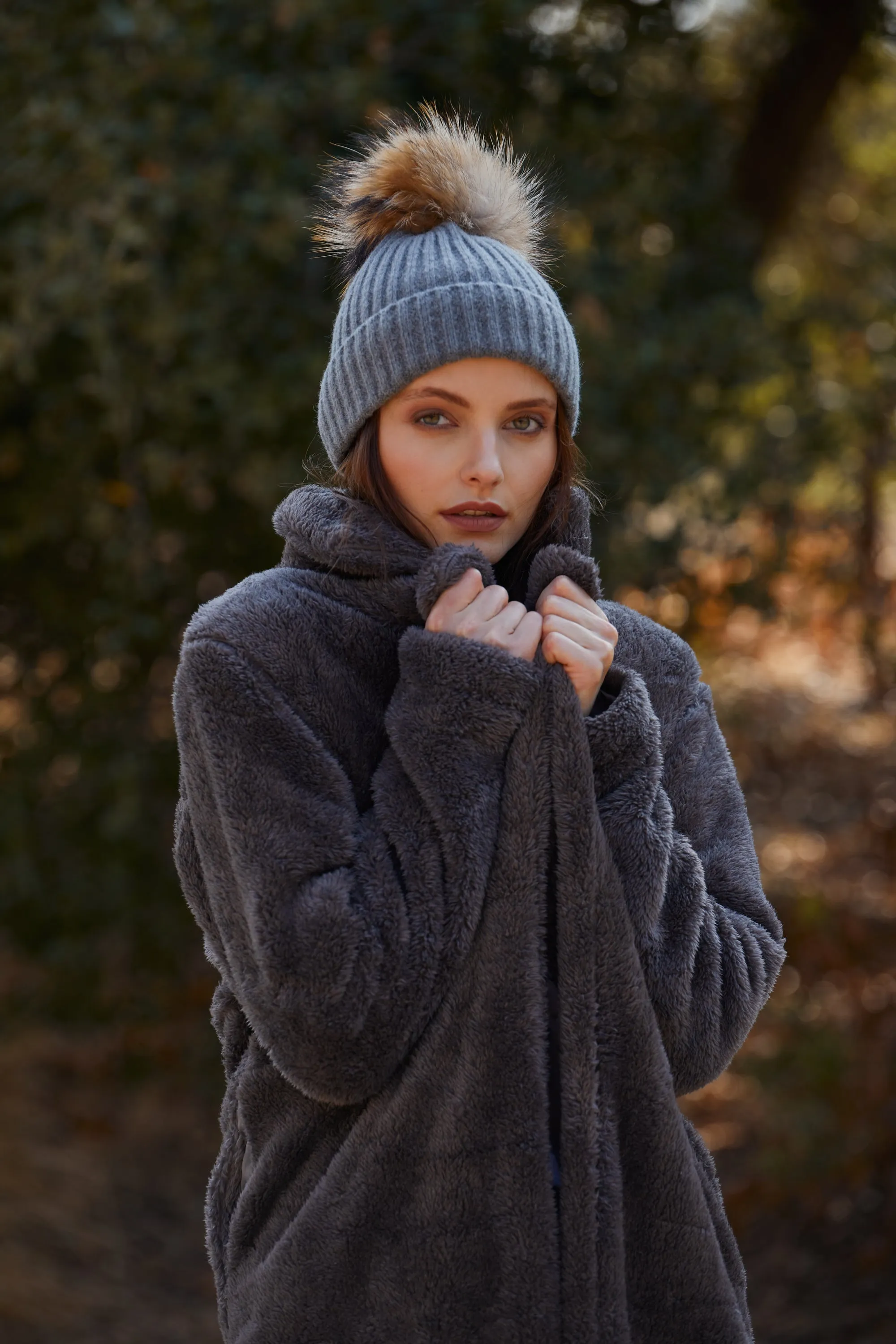 Fallon Hat - Charcoal Grey