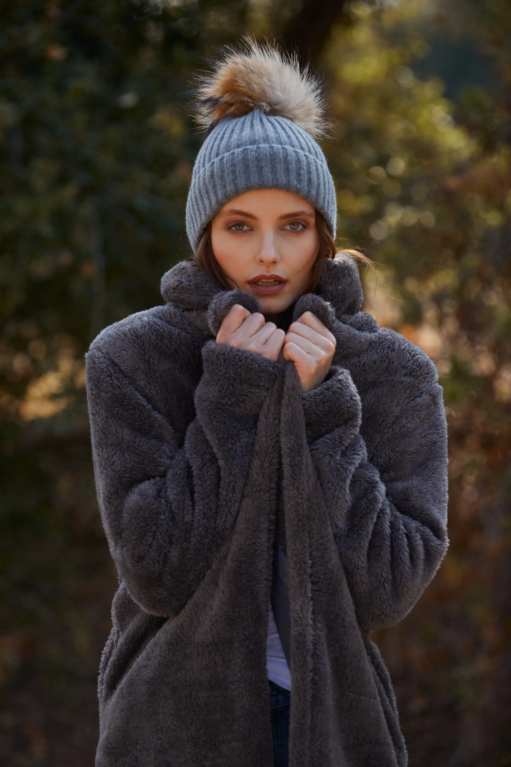 Fallon Hat - Charcoal Grey