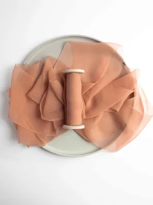 Fawn Silk Gauze Ribbon