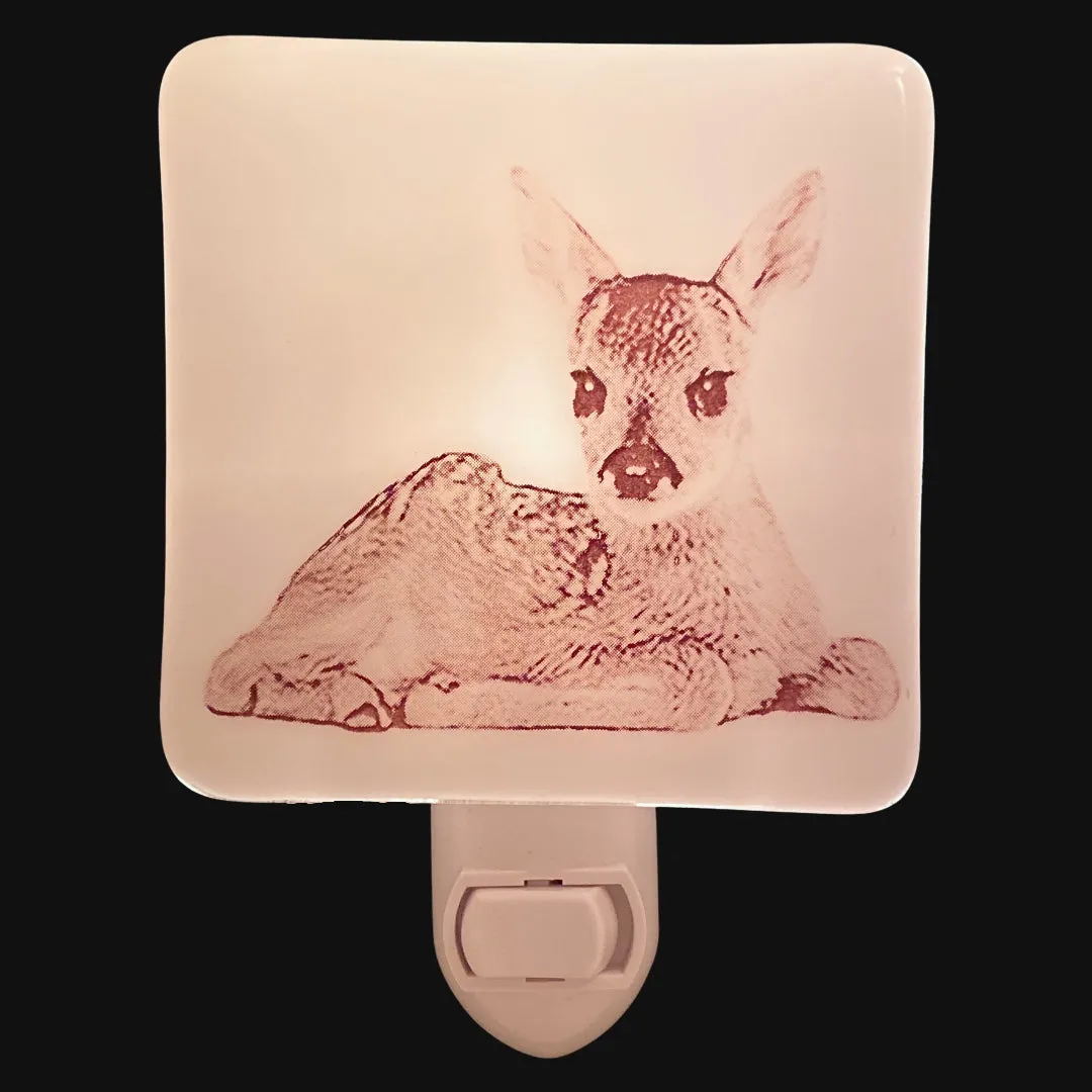 Fawn Sitting Night Light