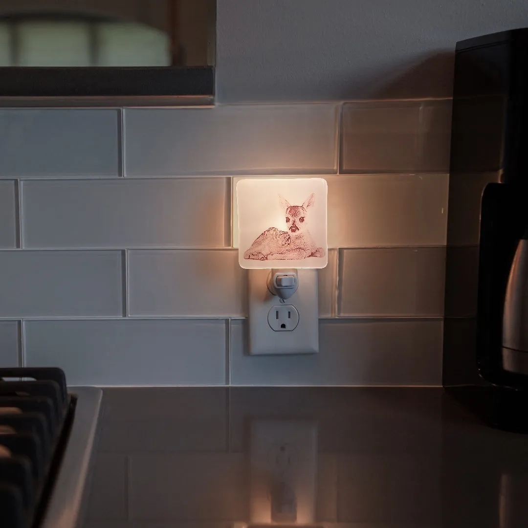 Fawn Sitting Night Light