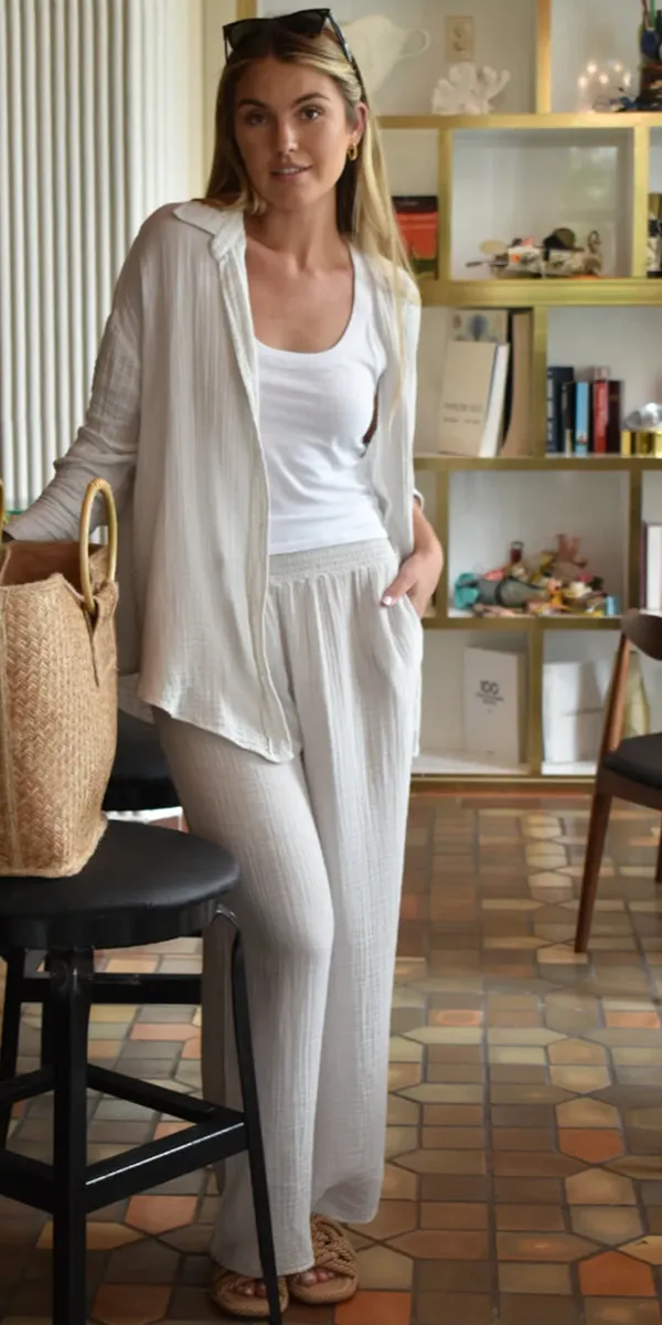 Felicite Smocked Pant
