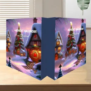 Festive Gnome Calendar - Village Advent Calendar For Home