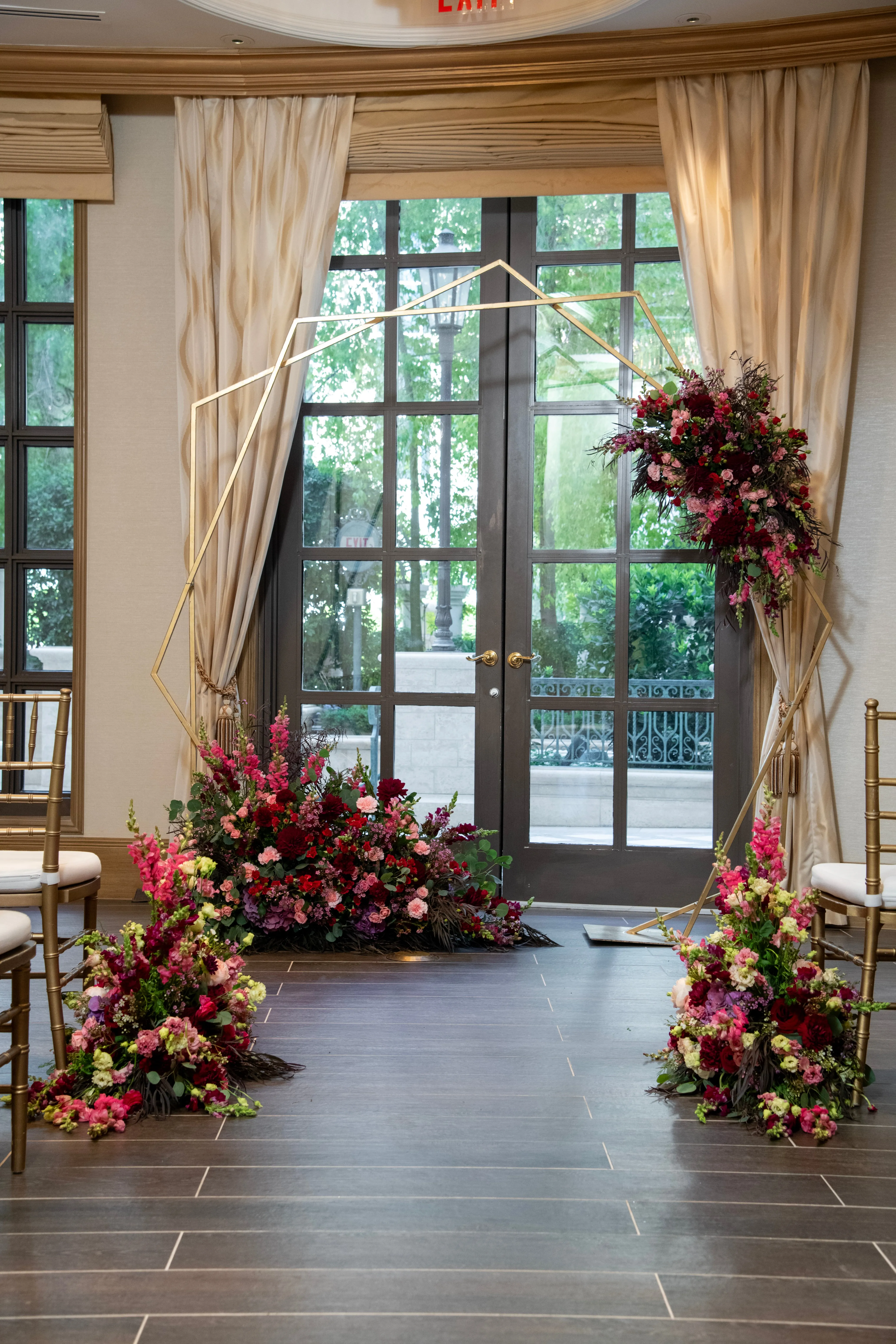 Floral Octagon