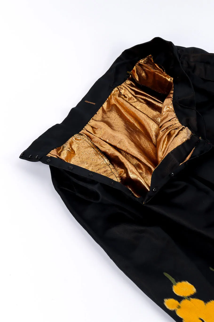 Floral Satin Ball Skirt