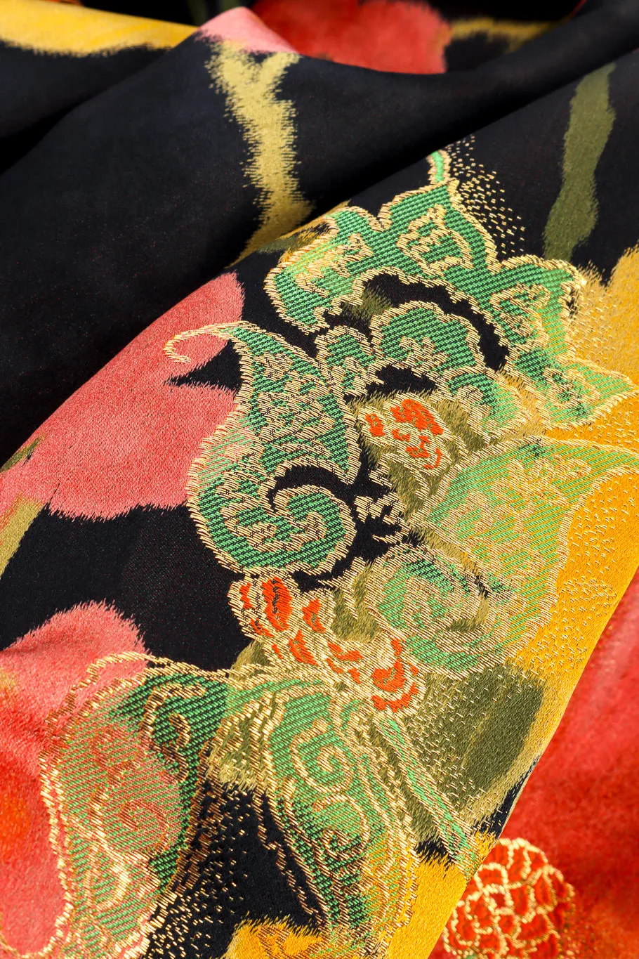 Floral Satin Ball Skirt