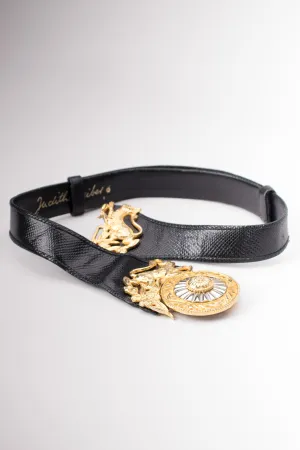 Foo Dogs Medallion Belt
