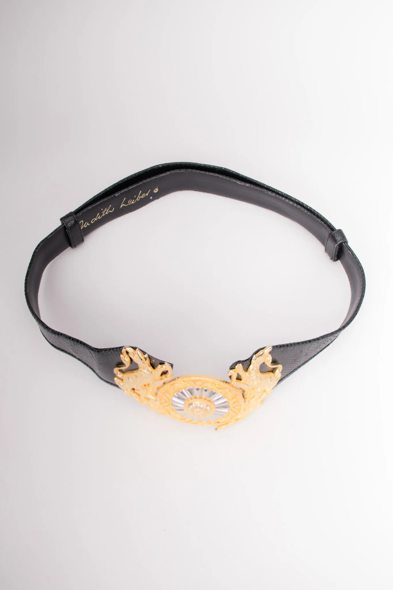Foo Dogs Medallion Belt