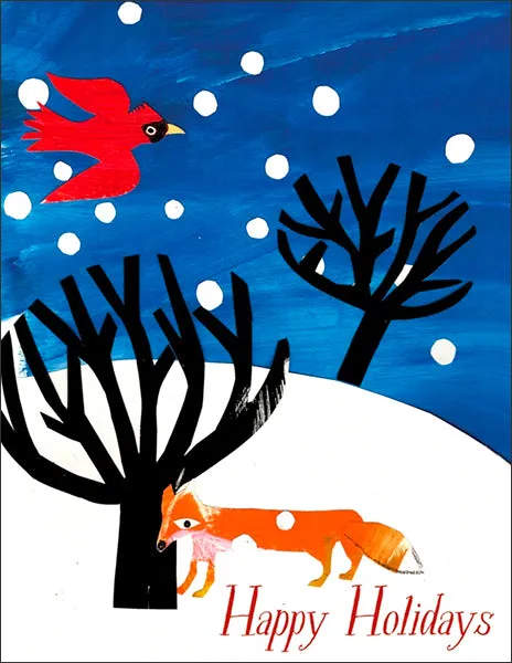 Fox   Cardinal - Holiday