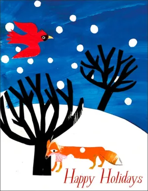 Fox   Cardinal - Holiday
