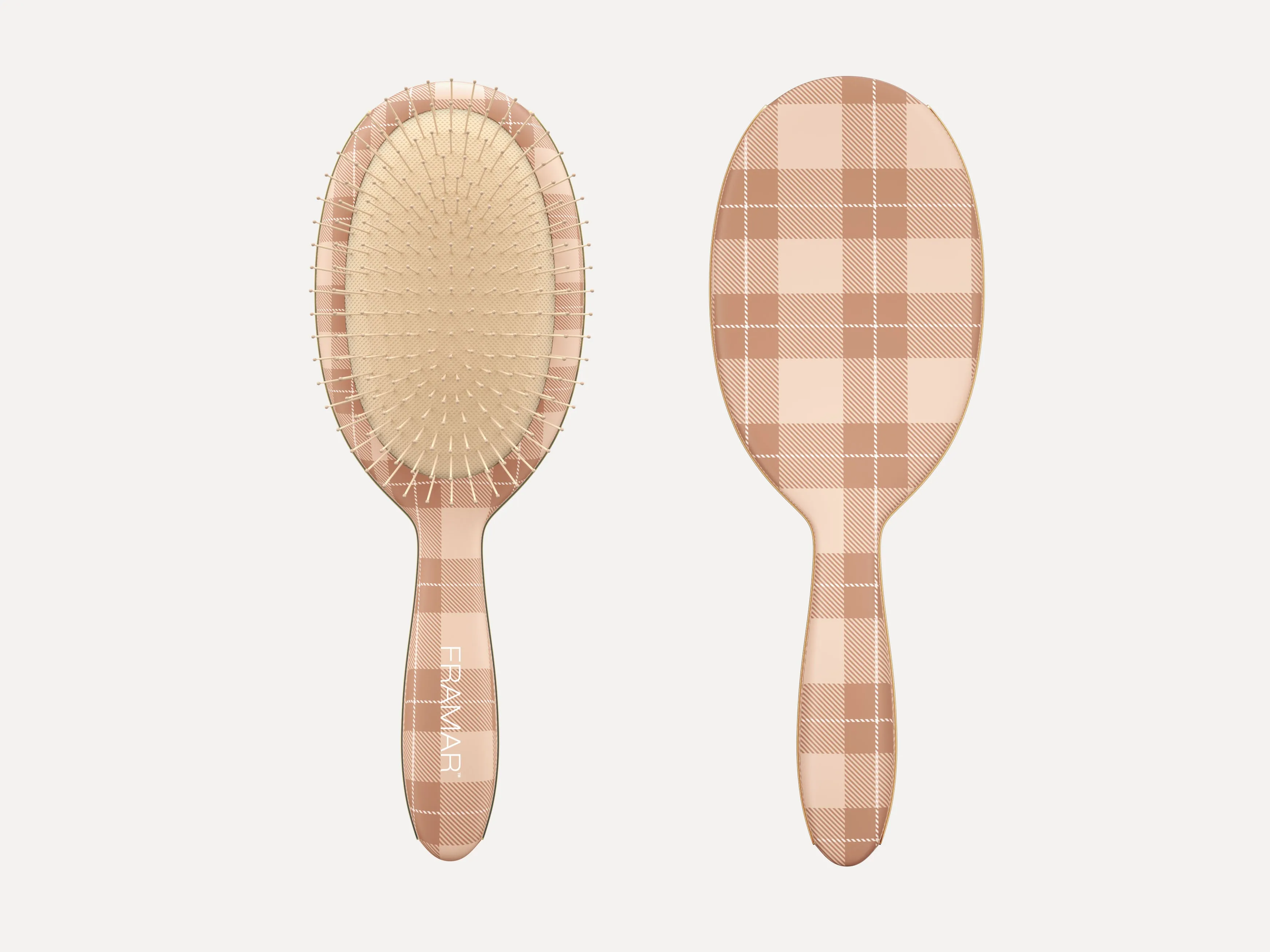 Framar Plaid Hair Day Detangle Brush - Rory