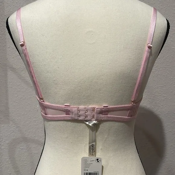 FREE PEOPLE x Intimately Maya Convertible Underwire Bra in Petal Combo 32B Pink