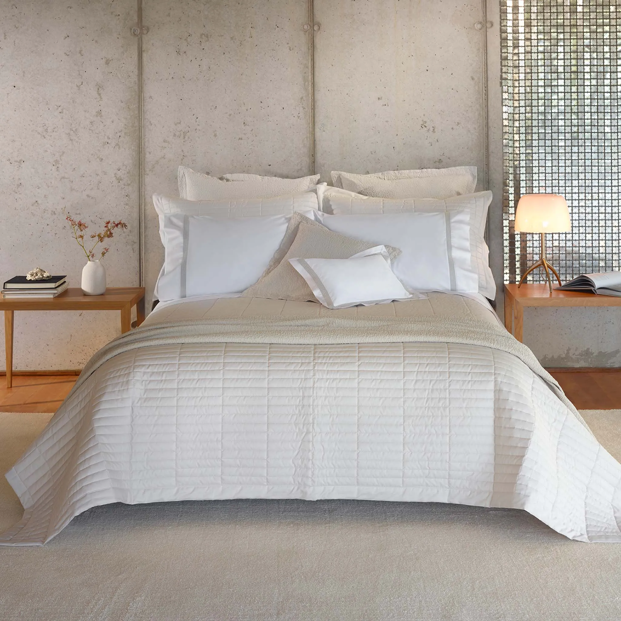 fresco quilted coverlet