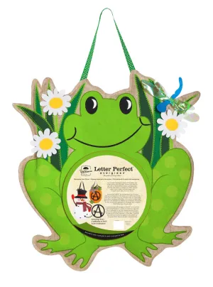 Frog Monogram Felt Door Decor,2dhb1101