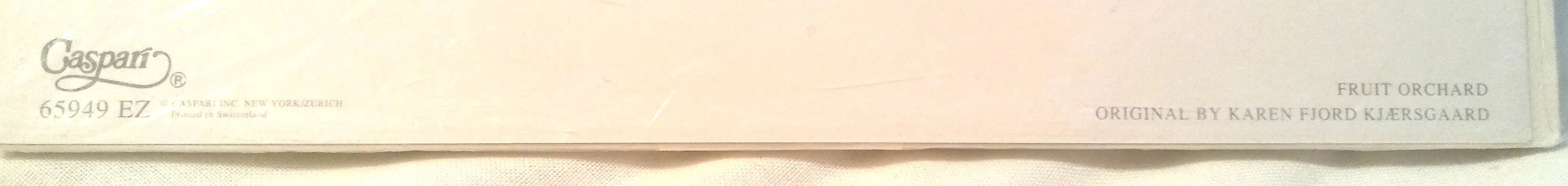 FRUIT ORCHARD - BLANK STOCK INVITATION