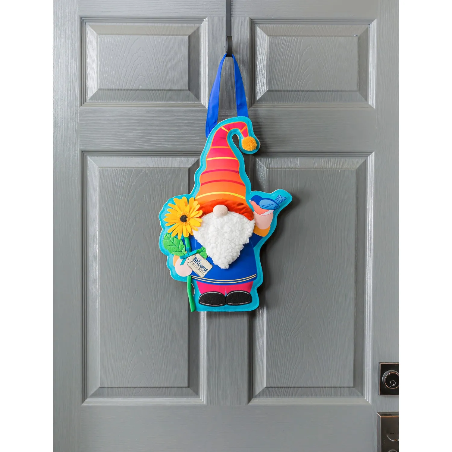 Garden Gnome Door Décor,2dhb1734