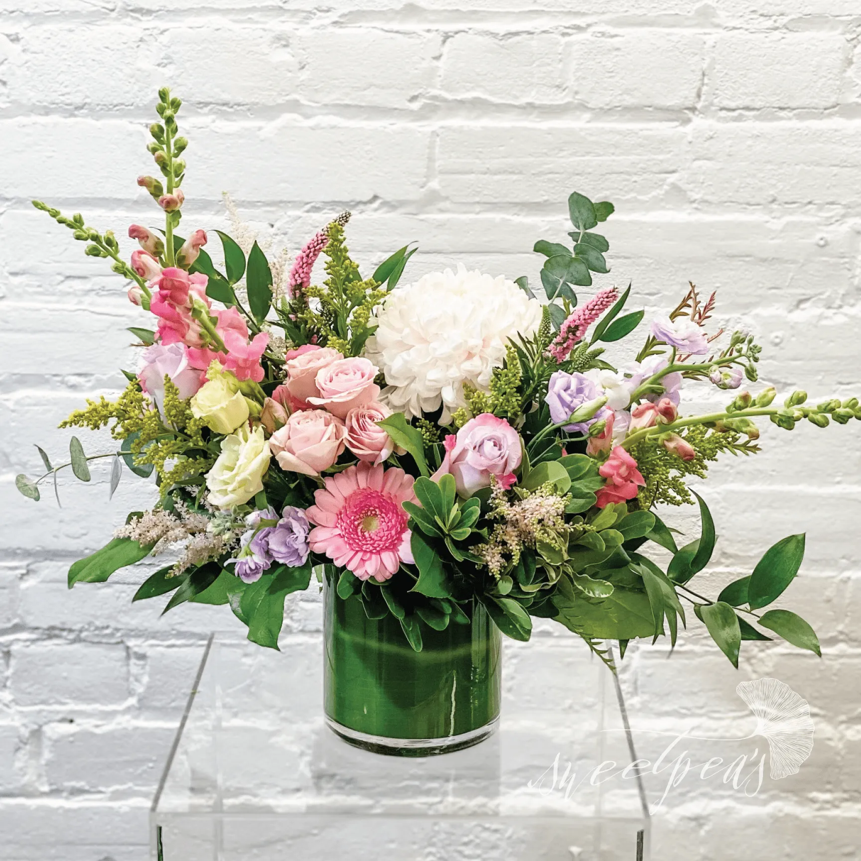 Garden Style, Pastel - Floral Arrangement (Standard)