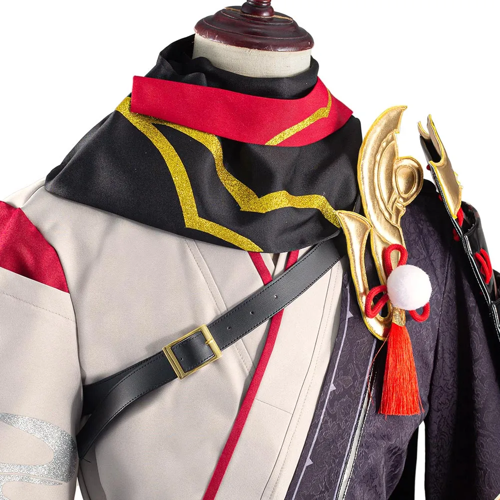 Genshin Impact Kazuha Cosplay Costume Outfits Halloween Carnival Suit