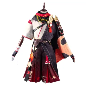 Genshin Impact Kazuha Cosplay Costume Outfits Halloween Carnival Suit