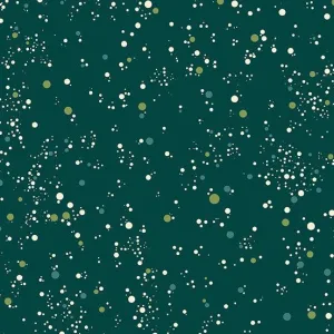 Giucy Giuce | Natale | Snowfall Dots | Verde Acqua