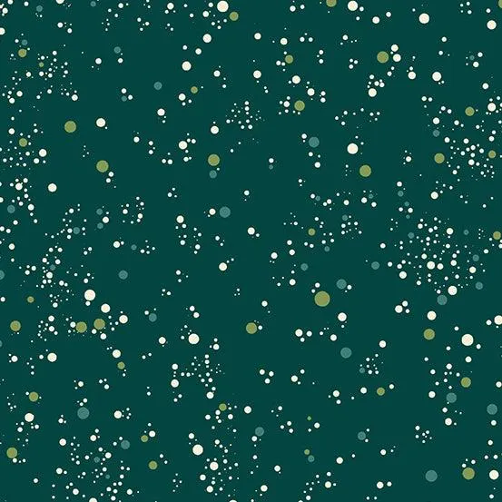 Giucy Giuce | Natale | Snowfall Dots | Verde Acqua