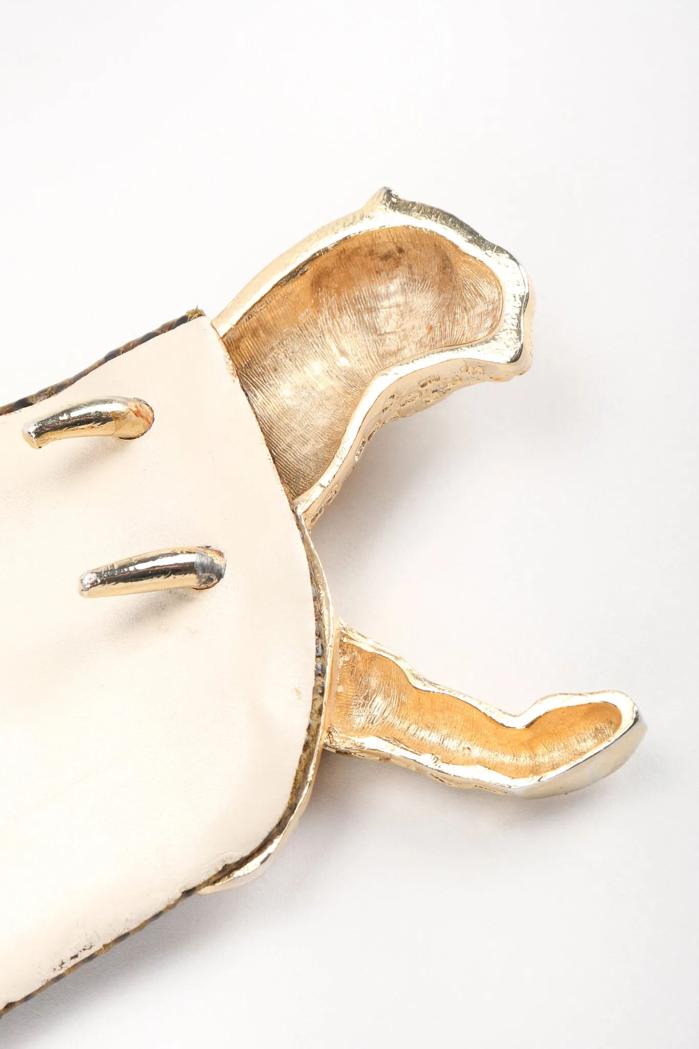 Gold Panther Buckle Belt