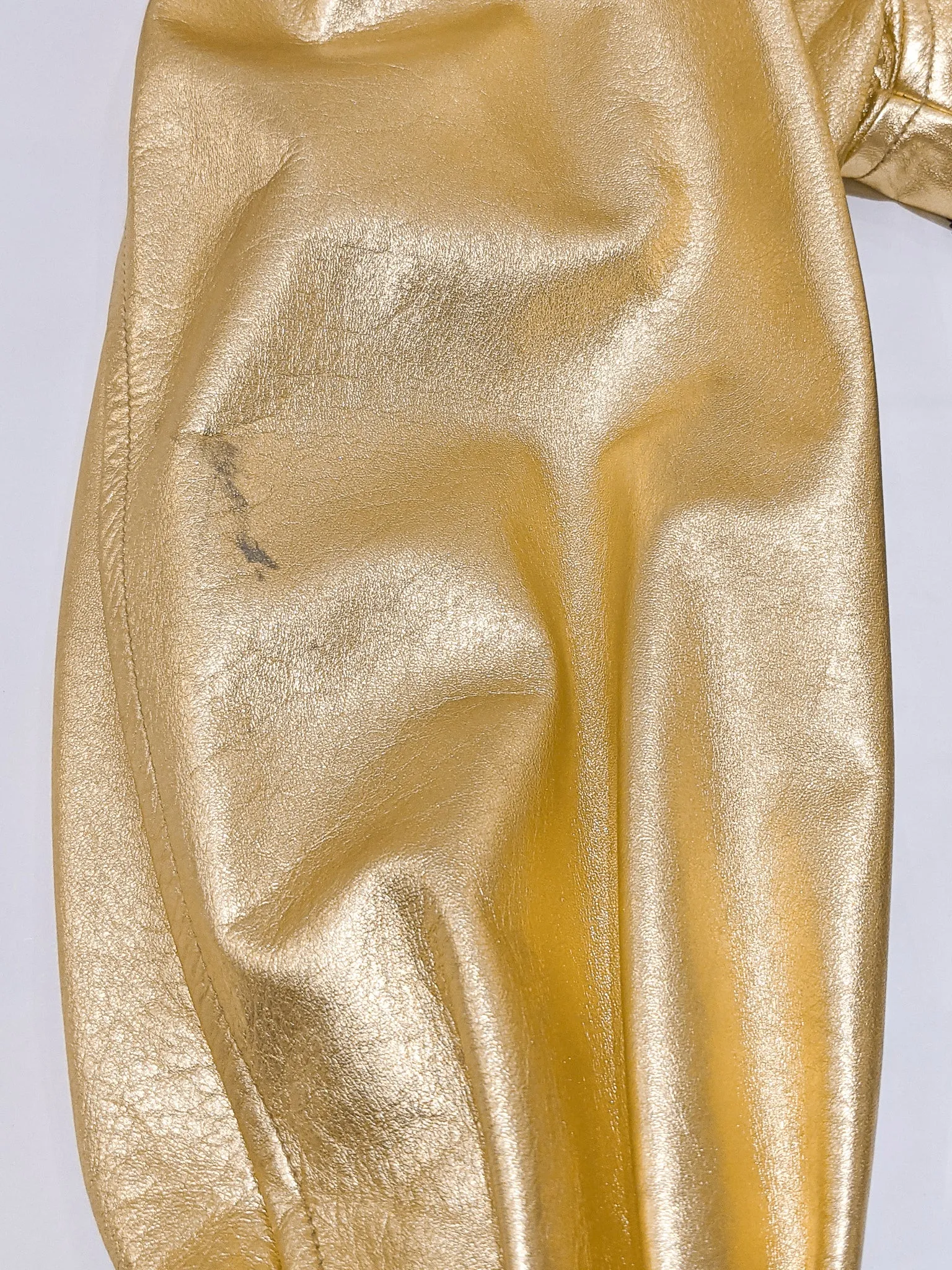 Gold Star Leather Bomber Jacket II